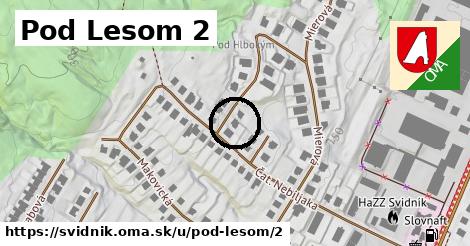 Pod Lesom 2, Svidník