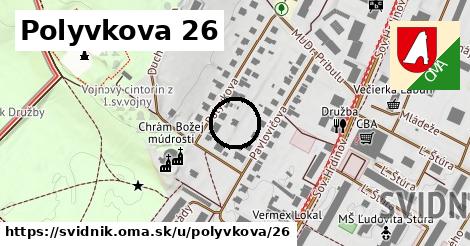 Polyvkova 26, Svidník