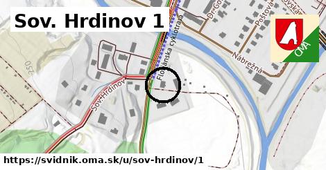 Sov. Hrdinov 1, Svidník