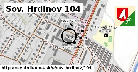 Sov. Hrdinov 104, Svidník