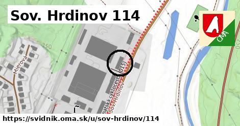 Sov. Hrdinov 114, Svidník