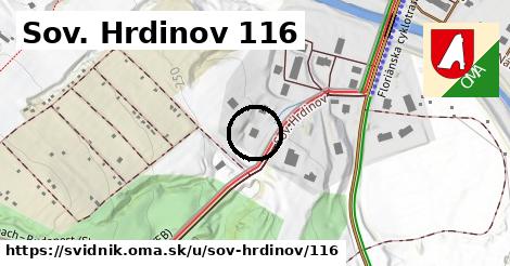 Sov. Hrdinov 116, Svidník