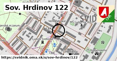 Sov. Hrdinov 122, Svidník