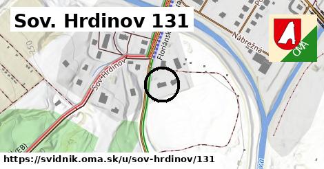 Sov. Hrdinov 131, Svidník