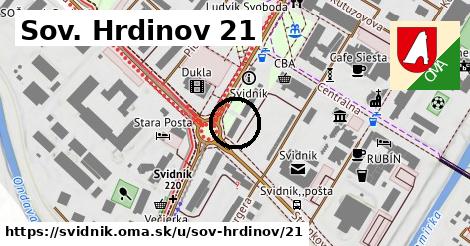 Sov. Hrdinov 21, Svidník