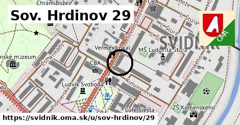 Sov. Hrdinov 29, Svidník