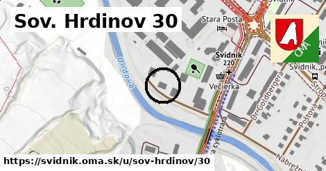 Sov. Hrdinov 30, Svidník