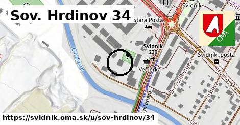 Sov. Hrdinov 34, Svidník