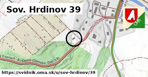 Sov. Hrdinov 39, Svidník