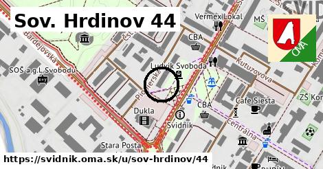 Sov. Hrdinov 44, Svidník