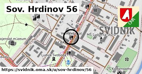 Sov. Hrdinov 56, Svidník