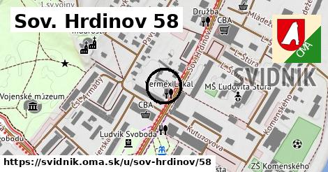 Sov. Hrdinov 58, Svidník