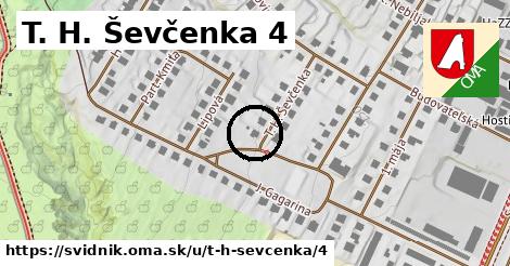 T. H. Ševčenka 4, Svidník