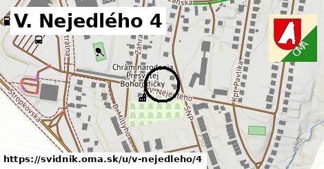 V. Nejedlého 4, Svidník