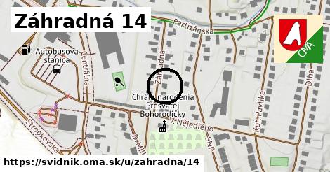 Záhradná 14, Svidník