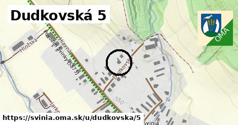 Dudkovská 5, Svinia