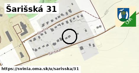 Šarišská 31, Svinia