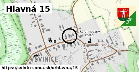 Hlavná 15, Svinice