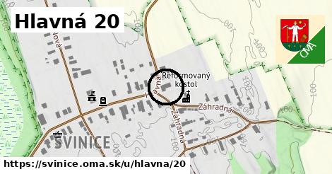 Hlavná 20, Svinice