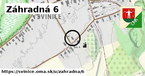 Záhradná 6, Svinice