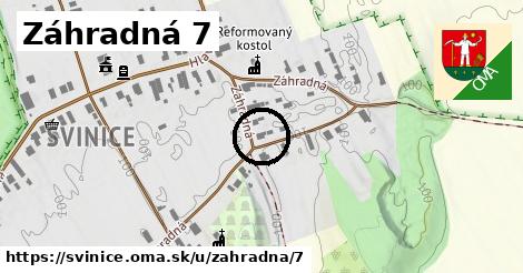 Záhradná 7, Svinice