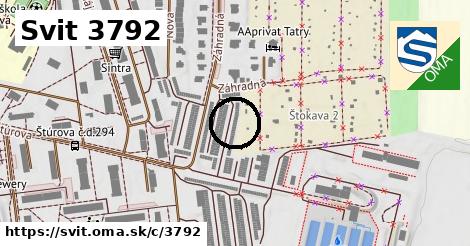 Svit <span class="supisne">3792</span>