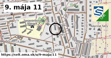 9. mája 11, Svit