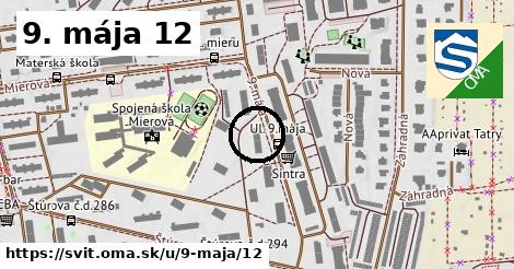 9. mája 12, Svit