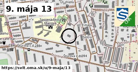 9. mája 13, Svit