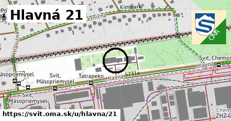 Hlavná 21, Svit