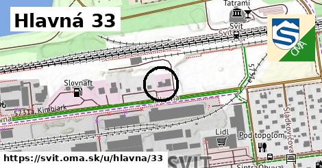 Hlavná 33, Svit