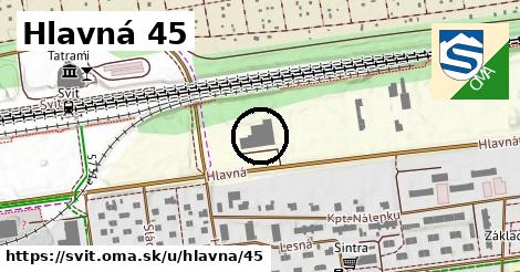 Hlavná 45, Svit