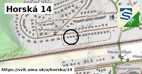 Horská 14, Svit