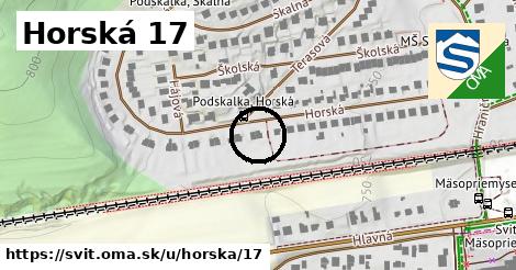 Horská 17, Svit