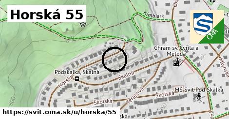 Horská 55, Svit