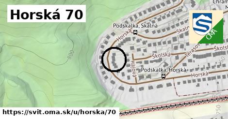 Horská 70, Svit