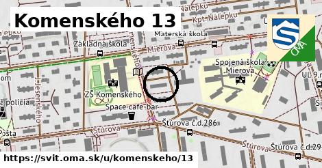 Komenského 13, Svit