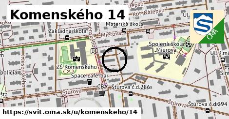 Komenského 14, Svit