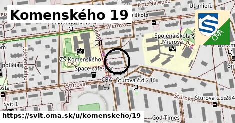 Komenského 19, Svit