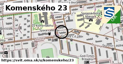 Komenského 23, Svit