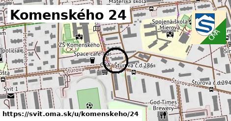 Komenského 24, Svit