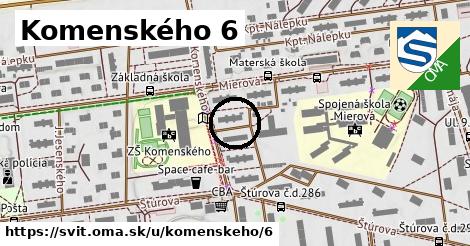 Komenského 6, Svit