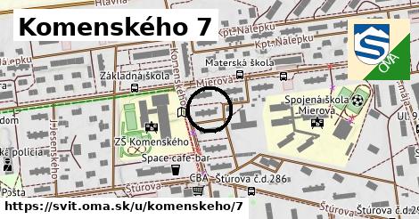 Komenského 7, Svit