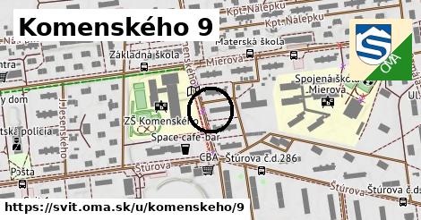 Komenského 9, Svit