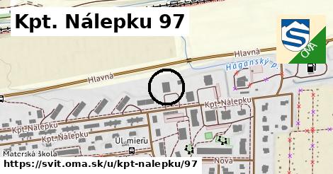 Kpt. Nálepku 97, Svit