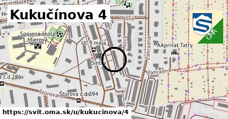 Kukučínova 4, Svit