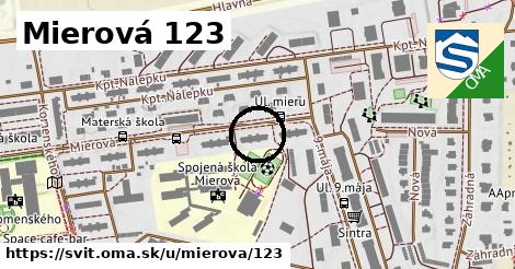 Mierová 123, Svit