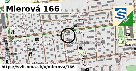 Mierová 166, Svit