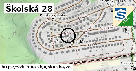 Školská 28, Svit