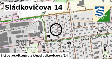 Sládkovičova 14, Svit